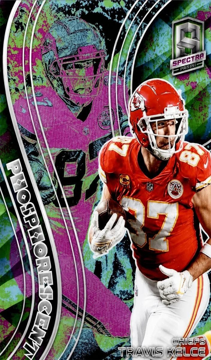 Travis Kelce 2022 panini Panini Spectra