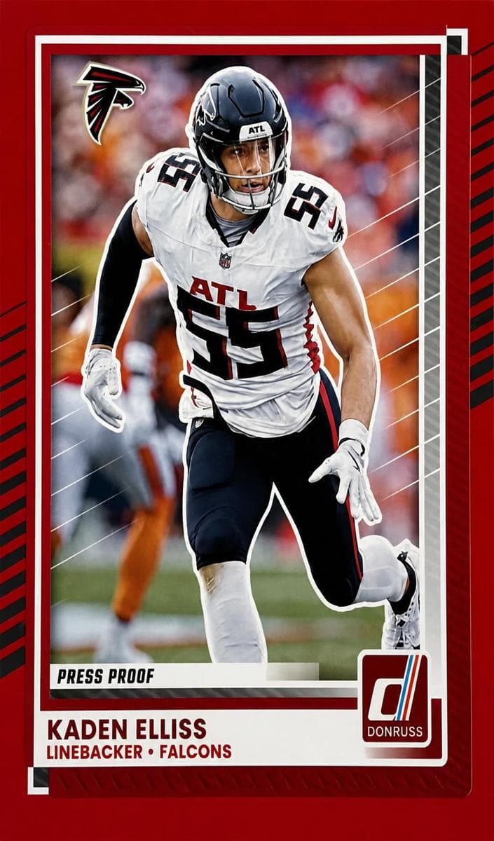Kaden Elliss 2025 panini Donruss