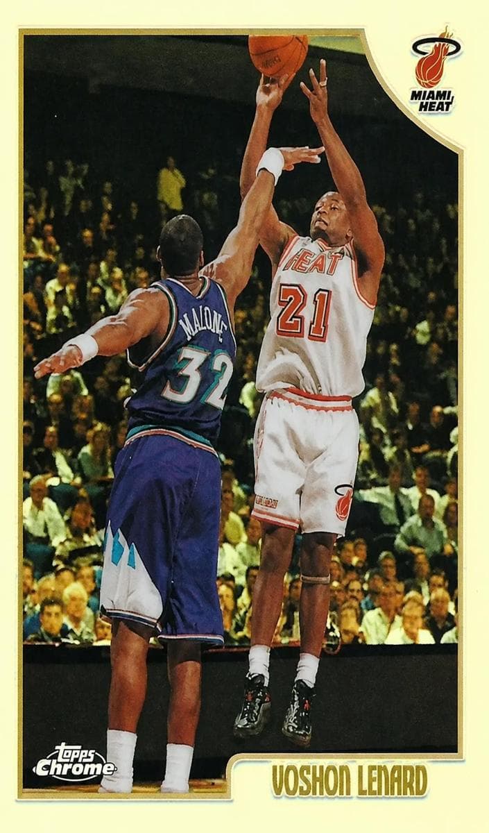 Voshon Lenard 1998 topps Topps Chrome