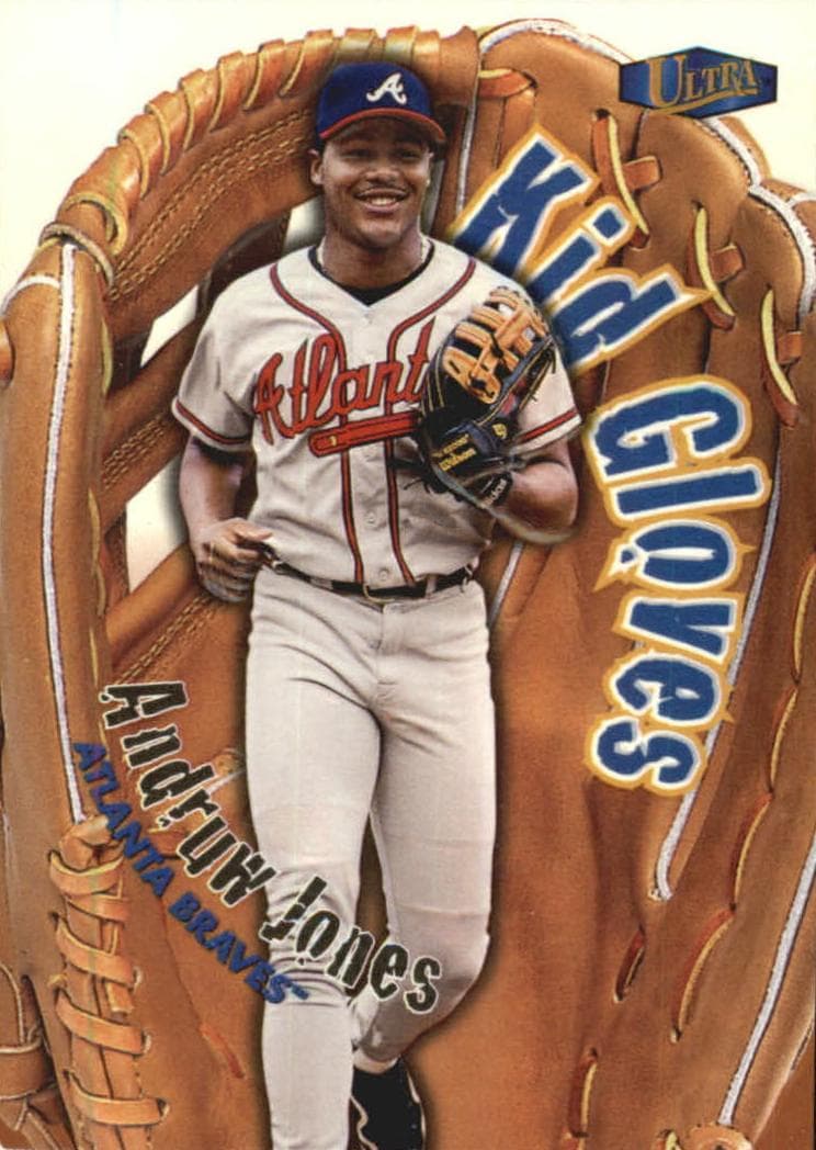 Andruw Jones 1998 fleer