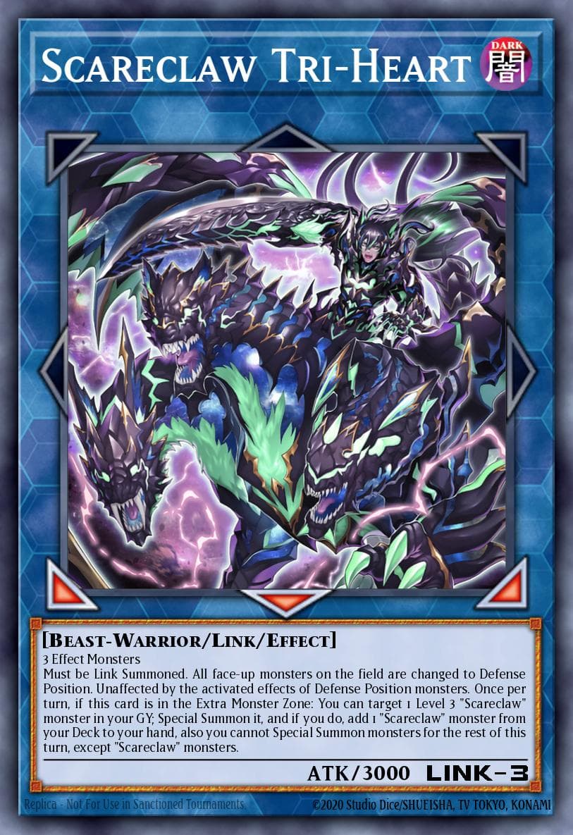 Scareclaw Tri-Heart #DIFO-EN049