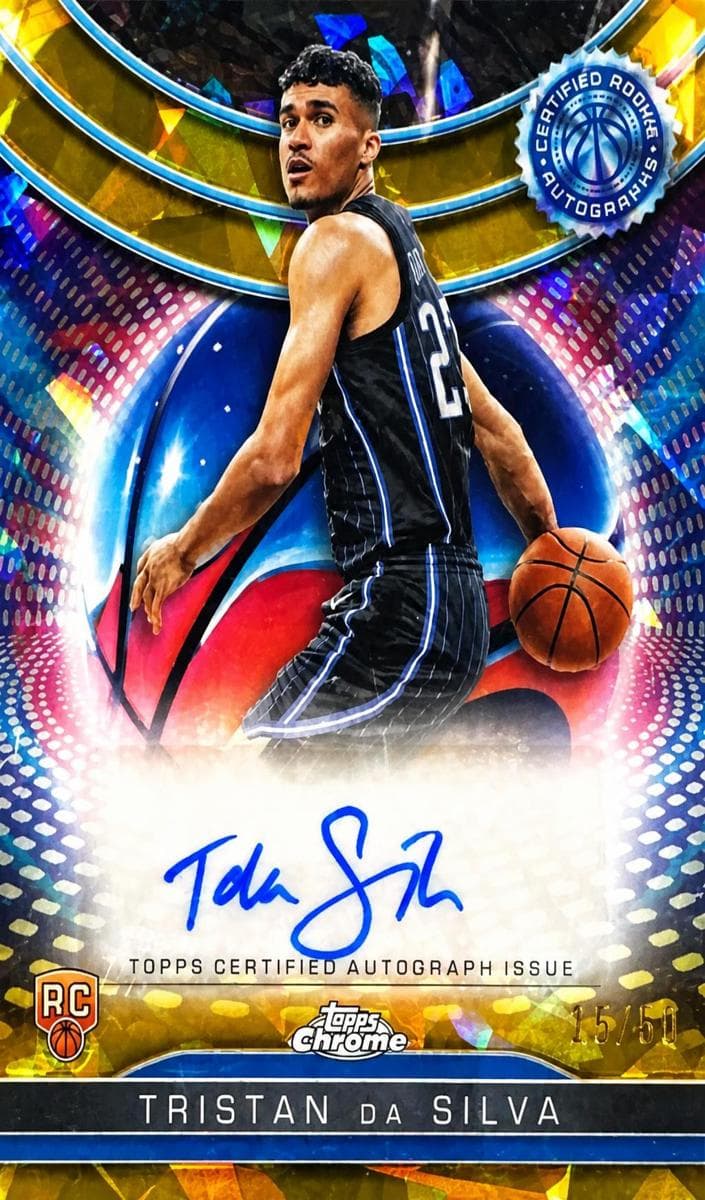 Tristan da Silva 2024 topps Topps Chrome
