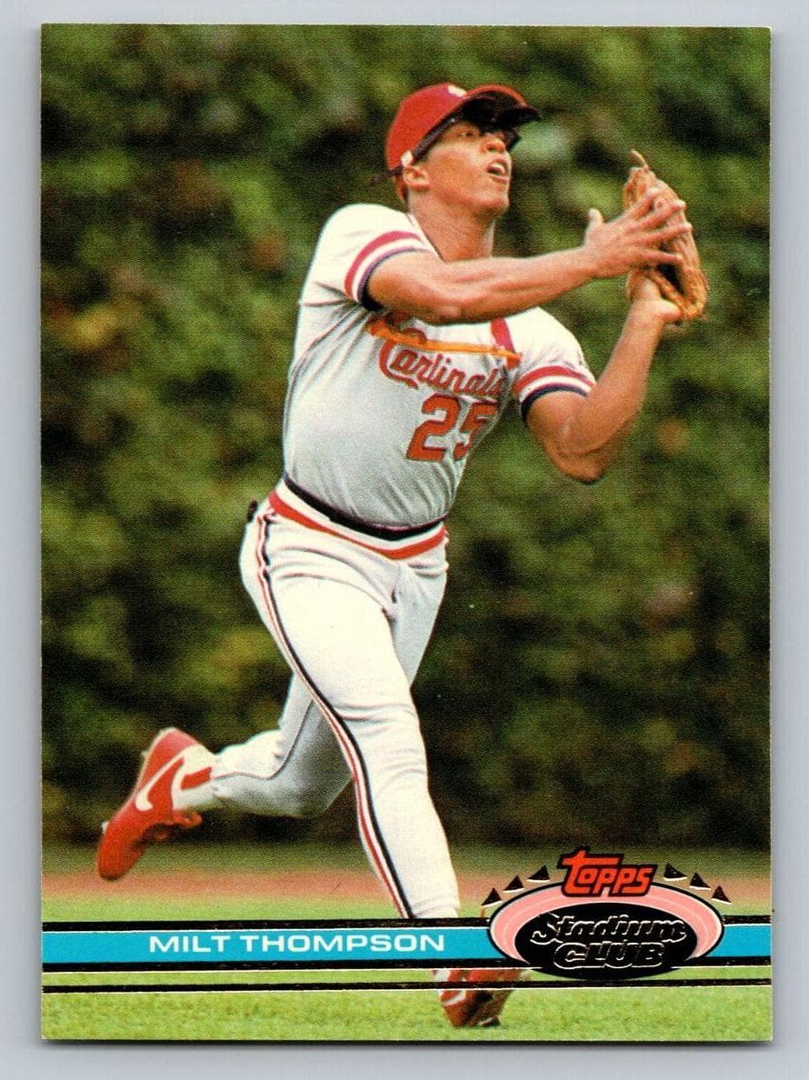 Milt Thompson 1991 unknown Stadium Club