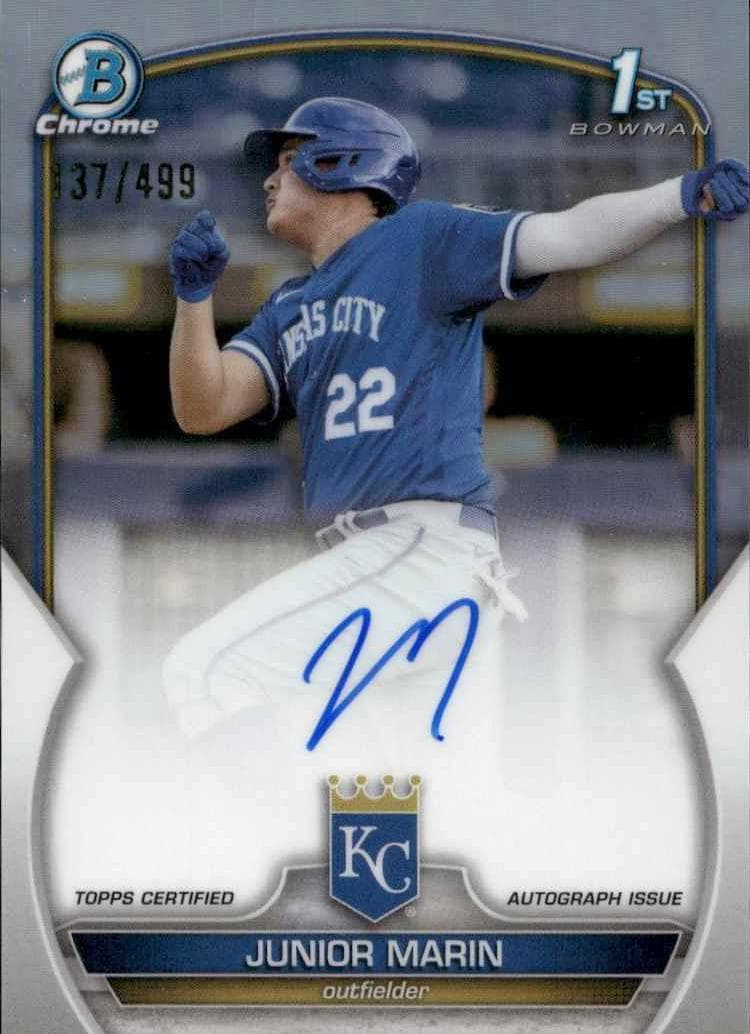 Junior Marin trading card