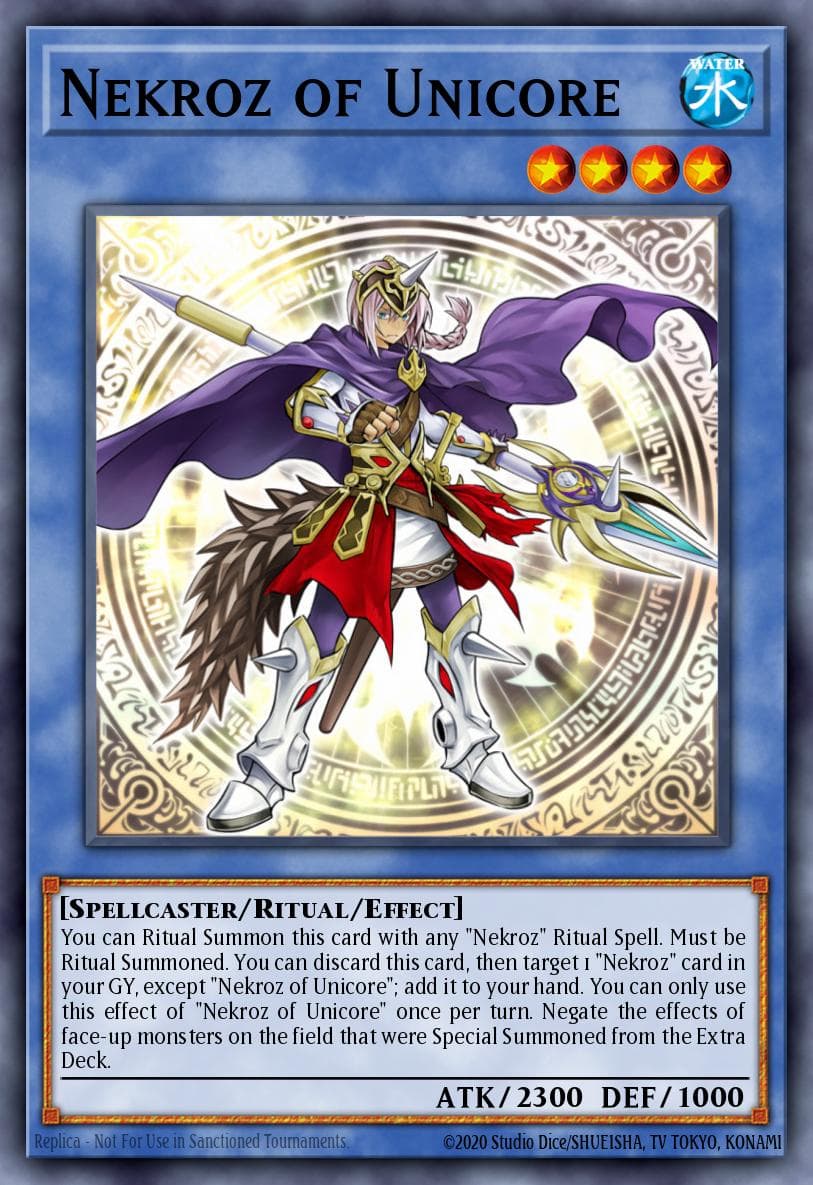Nekroz of Unicore #THSF-EN016