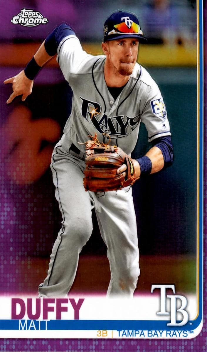 Matt Duffy 2019 topps