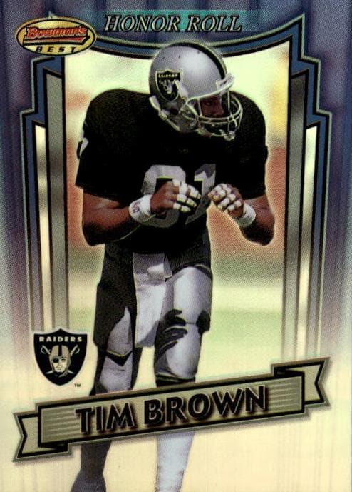 Tim Brown 1999 bowman Bowman's Best