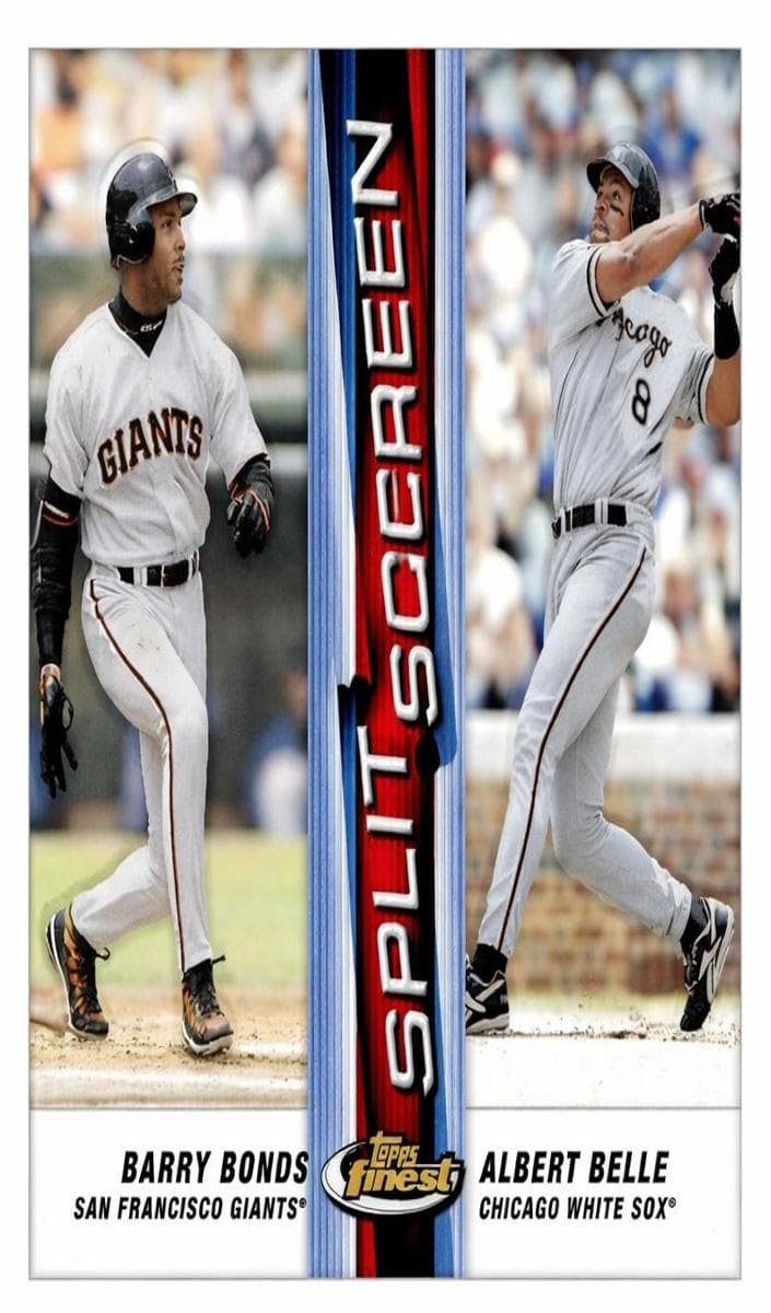Barry Bonds / Albert Belle 1999 unknown Finest