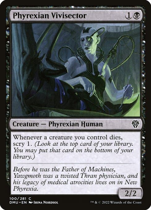 Phyrexian Vivisector 2022 Magic: The Gathering Dominaria United