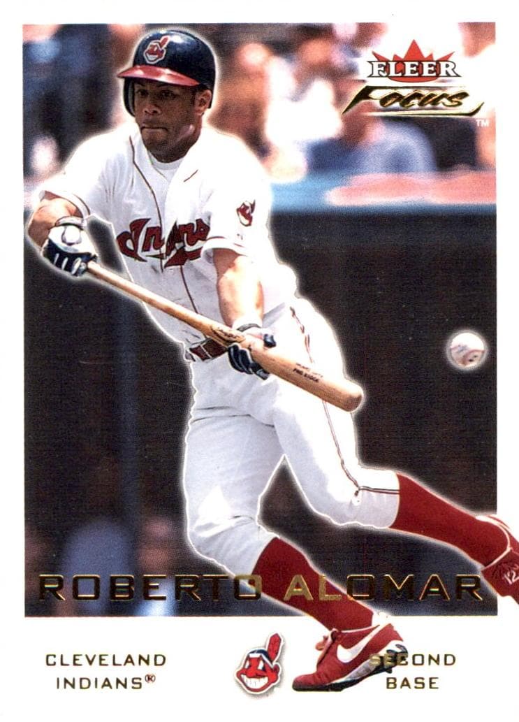 Roberto Alomar 2001 fleer Fleer Focus