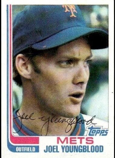 Joel Youngblood 1982 topps Topps
