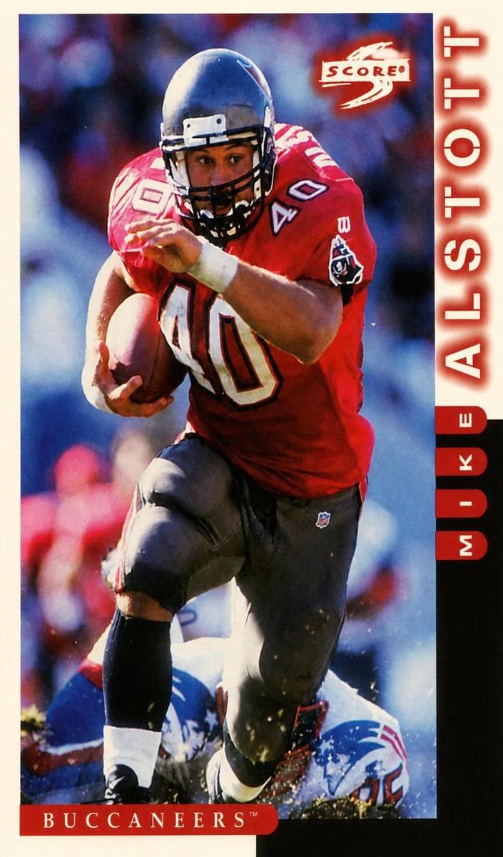 Mike Alstott 1998 panini