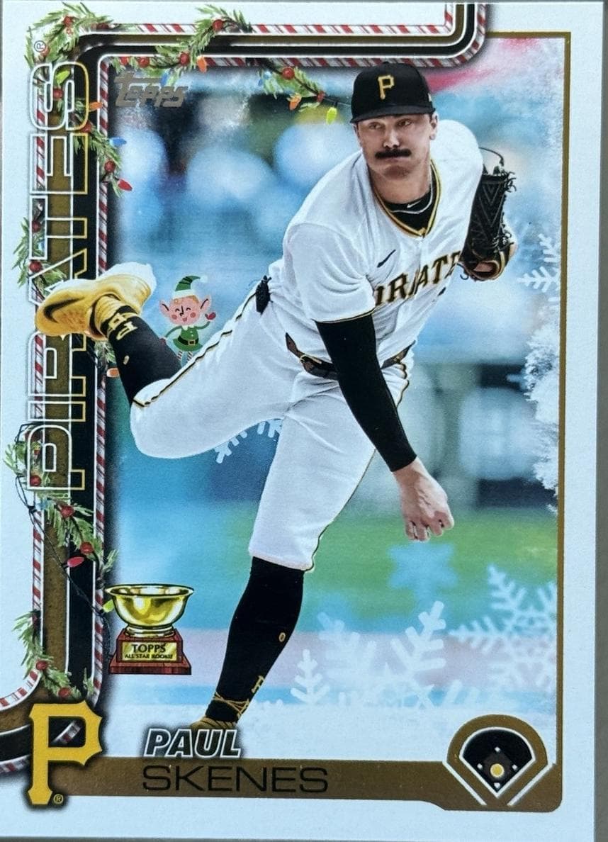 Paul Skenes 2025 topps Topps Holiday