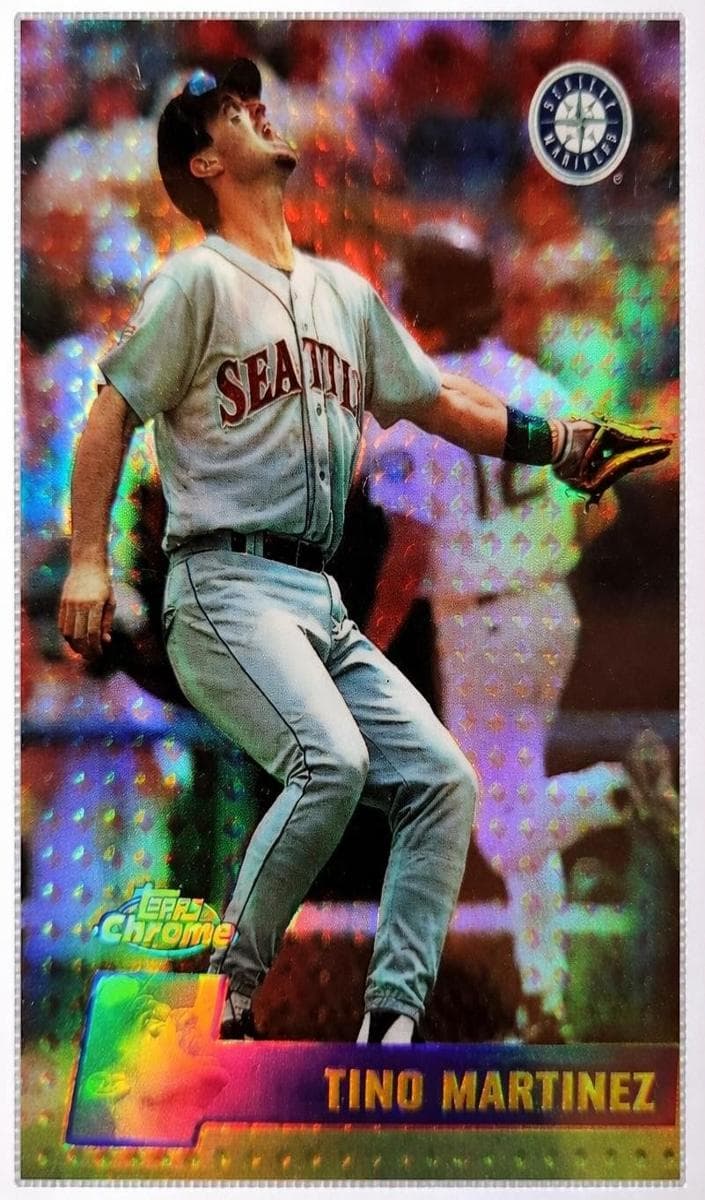 Tino Martinez 1996 topps Topps Chrome