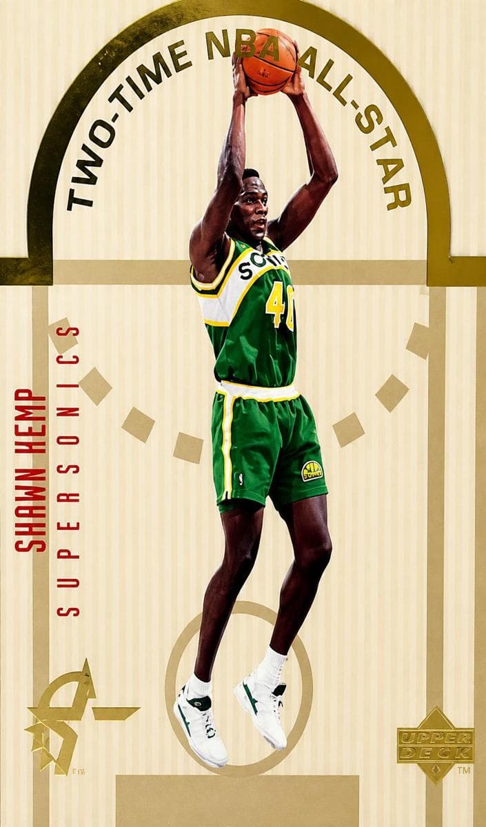 Shawn Kemp 1993 upper-deck Se