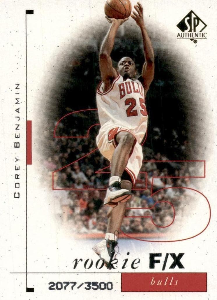 Corey Benjamin 1998 unknown SP Authentic