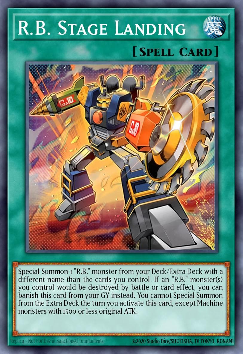 R.B. Stage Landing 2025 Yu-Gi-Oh! Duelist's Advance