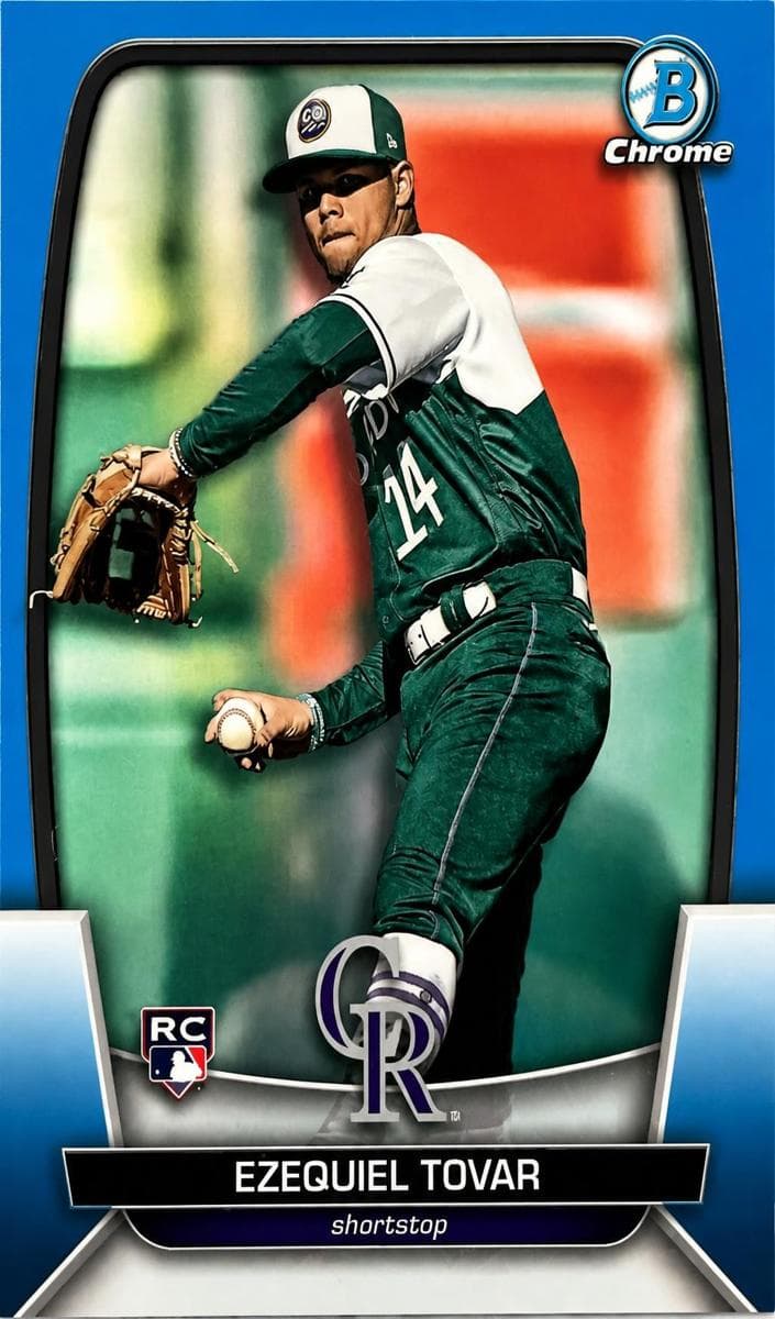 Ezequiel Tovar 2023 bowman Bowman Chrome