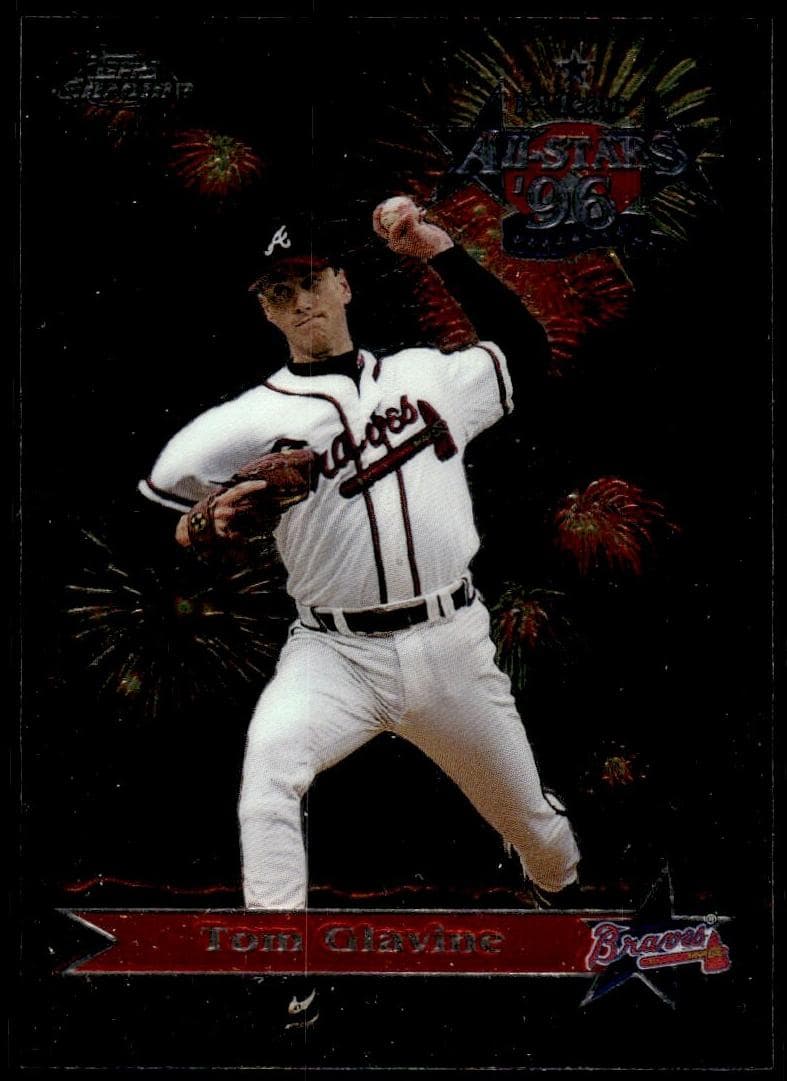 Tom Glavine 1997 topps Topps Chrome