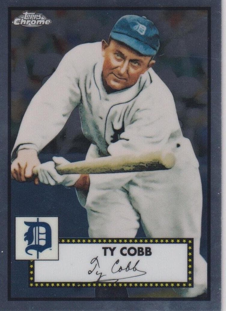 Ty Cobb 2021 topps Topps Chrome Platinum Anniversary