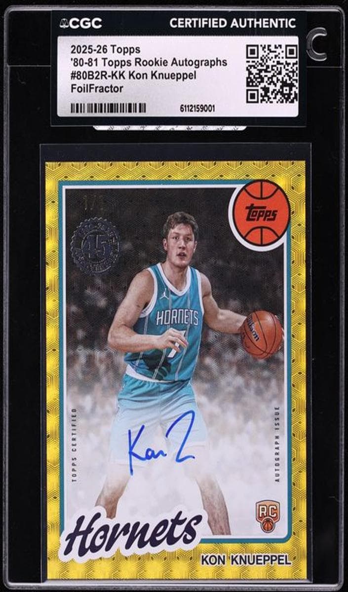 Kon Knueppel 2025 topps