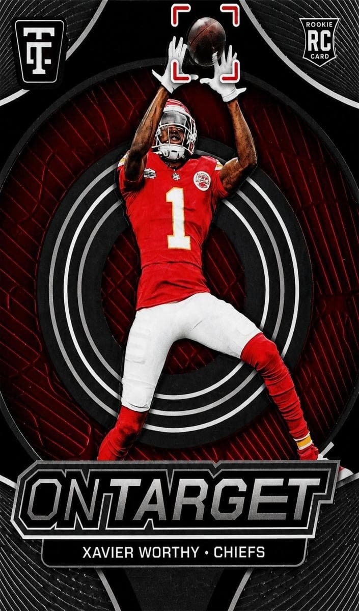 Xavier Worthy 2024 panini Panini Totally Certified