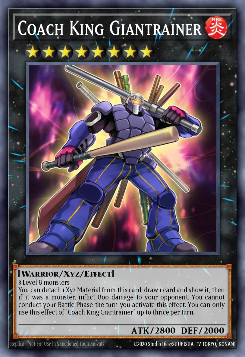 Coach King Giantrainer 2023 Yu-Gi-Oh!