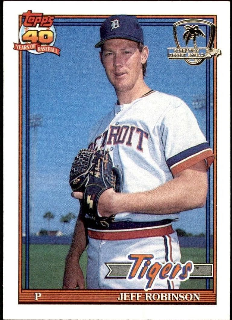 Jeff Robinson 1991 topps Topps