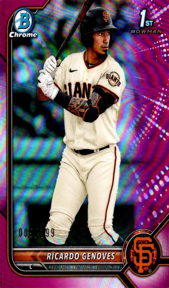 Ricardo Genoves 2022 bowman Bowman