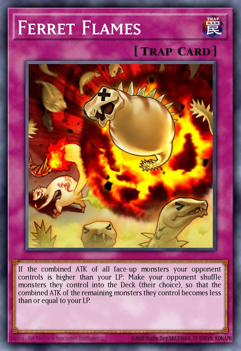 Ferret Flames #MP16-EN093