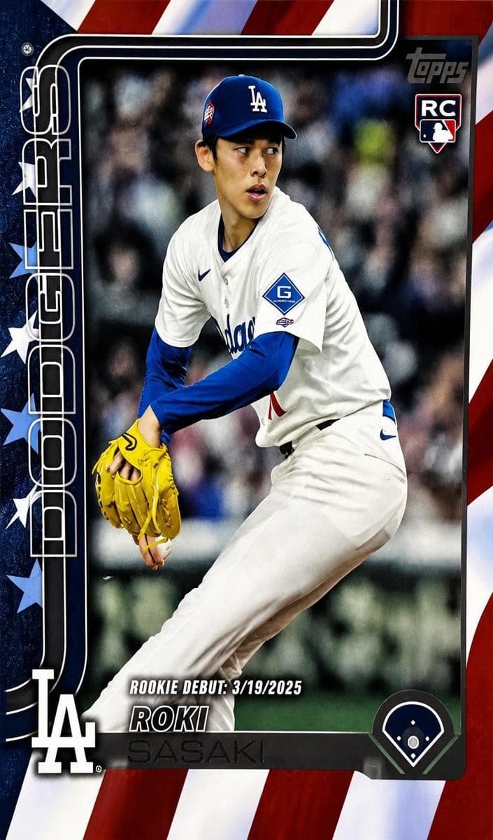 Roki Sasaki 2025 topps