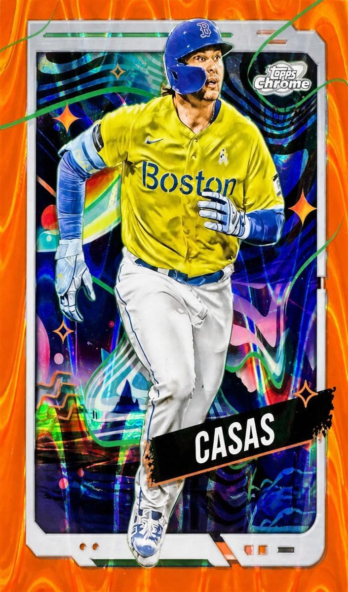 Triston Casas 2024 topps Topps Cosmic Chrome