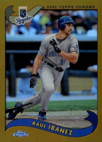 Raul Ibanez 2002 topps Topps Chrome