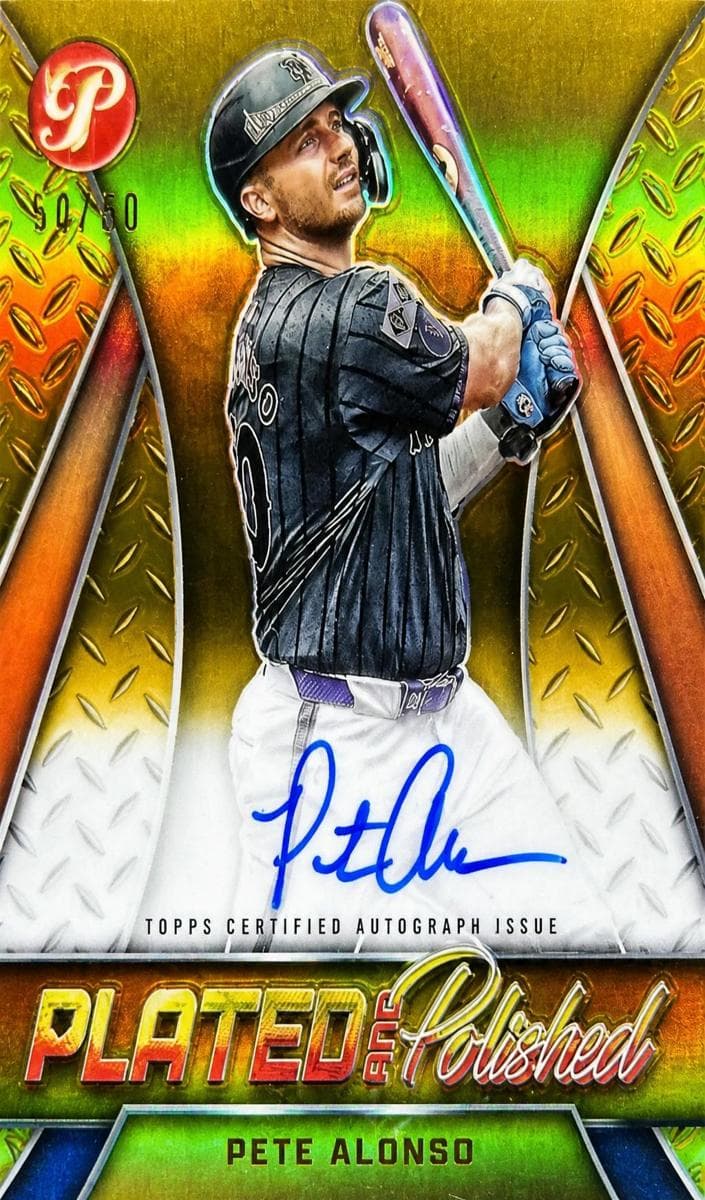 Pete Alonso 2025 topps Topps Pristine