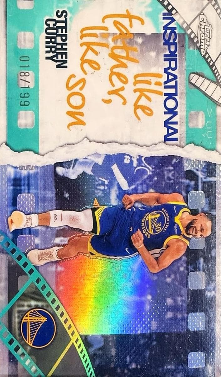 Stephen Curry 2025 topps Topps Chrome