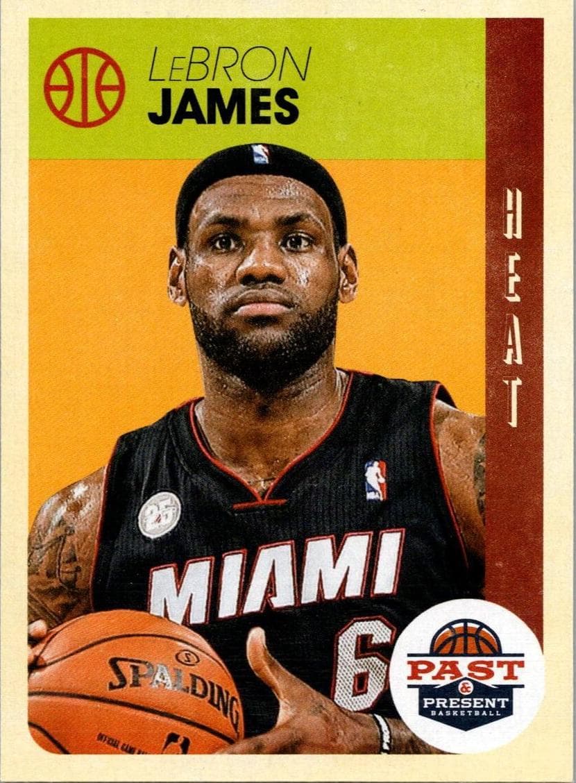 LeBron James 2012 panini Panini Prizm