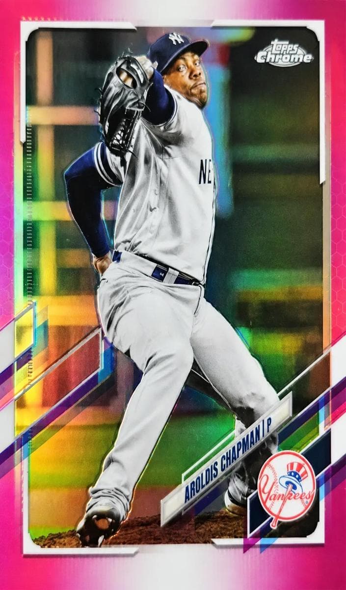 Aroldis Chapman 2021 topps Topps Chrome