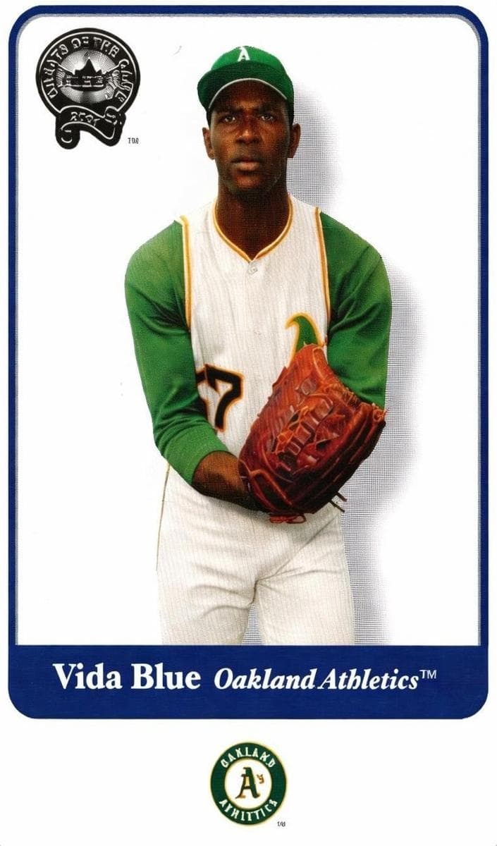 Vida Blue 2001 fleer Fleer Greats of the Game