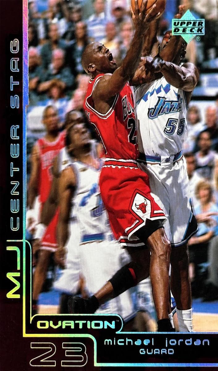 Michael Jordan 1999 upper-deck Ovation