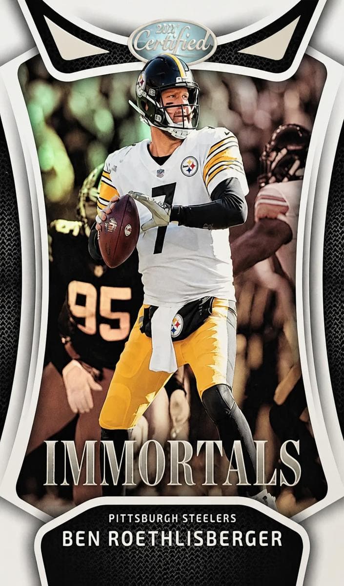 Ben Roethlisberger 2025 panini Certified Immortals