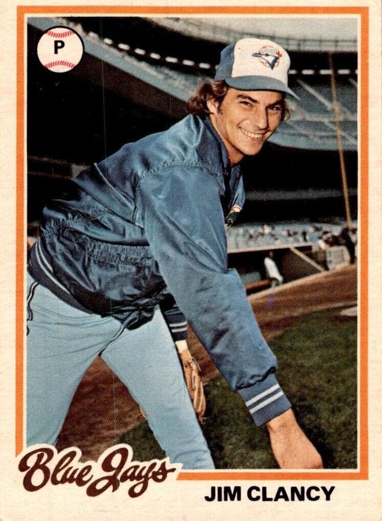 Jim Clancy 1978 topps O-Pee-Chee