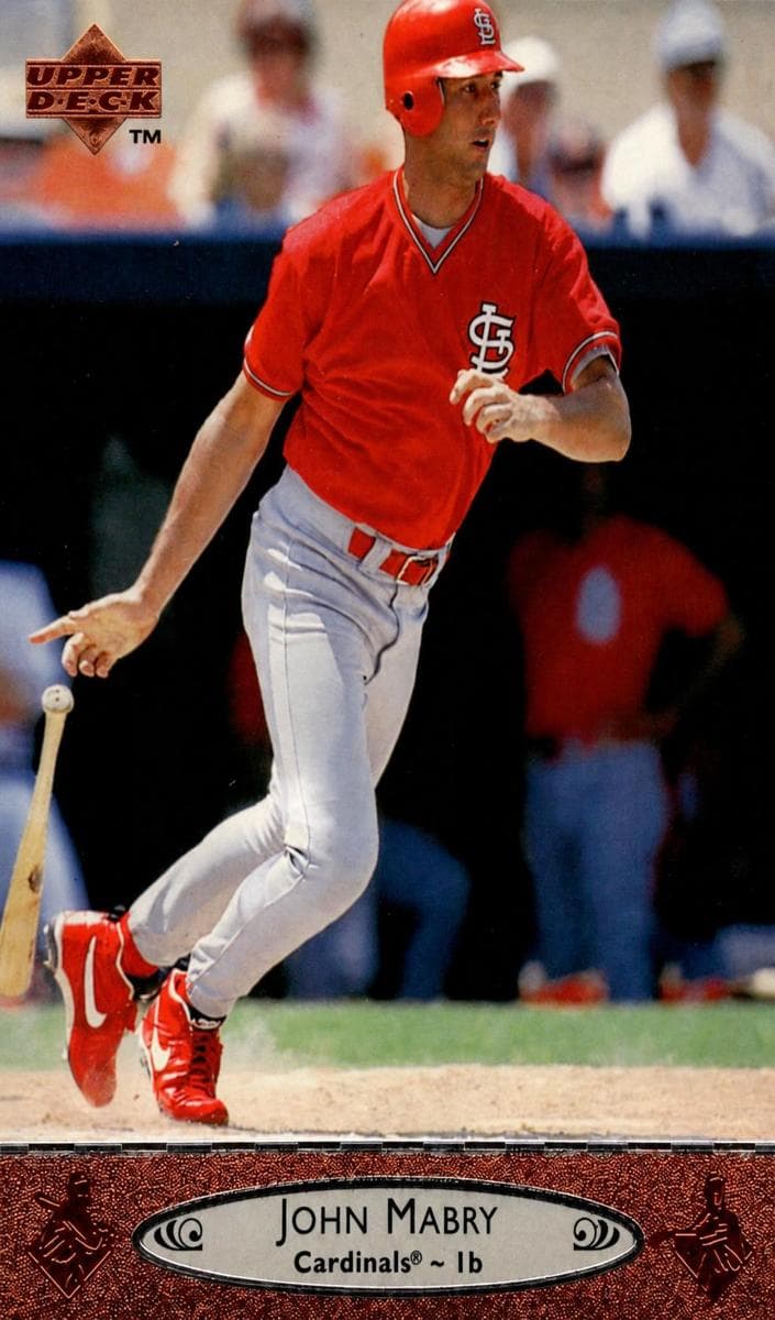 John Mabry 1996 upper-deck Upper Deck