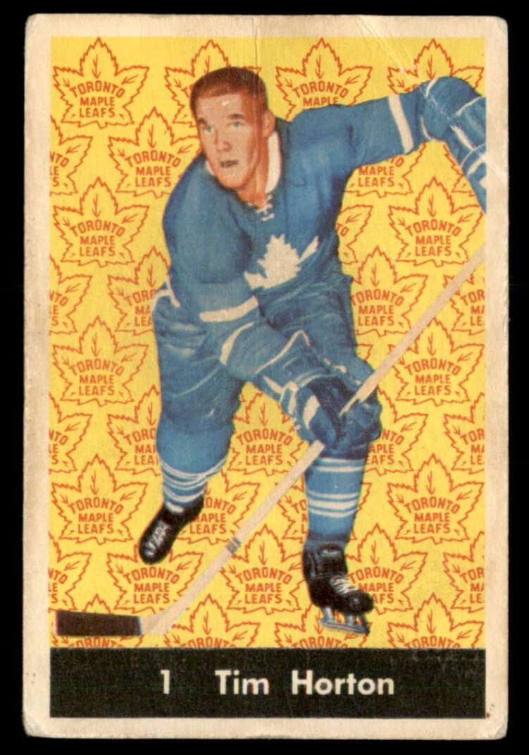 Tim Horton 1961 unknown Parkhurst