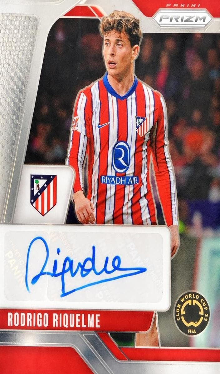 Rodrigo Riquelme 2025 Prizm FIFA Club World Cup auto card