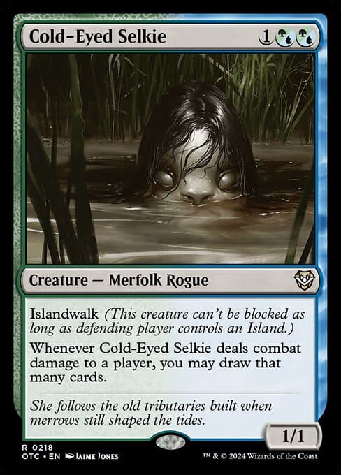 Cold-Eyed Selkie #25