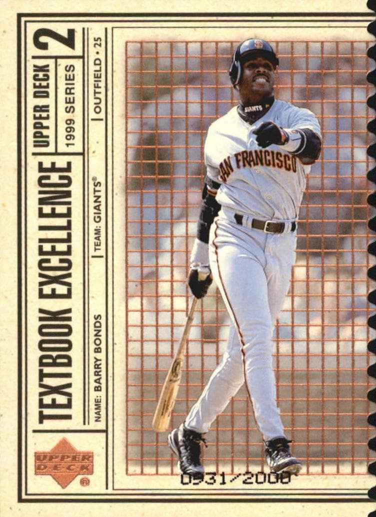 Barry Bonds 1999 upper-deck Upper Deck