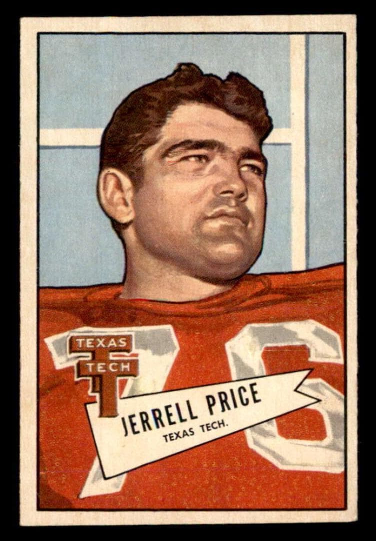 Jerrell Price 1952 bowman Bowman Small