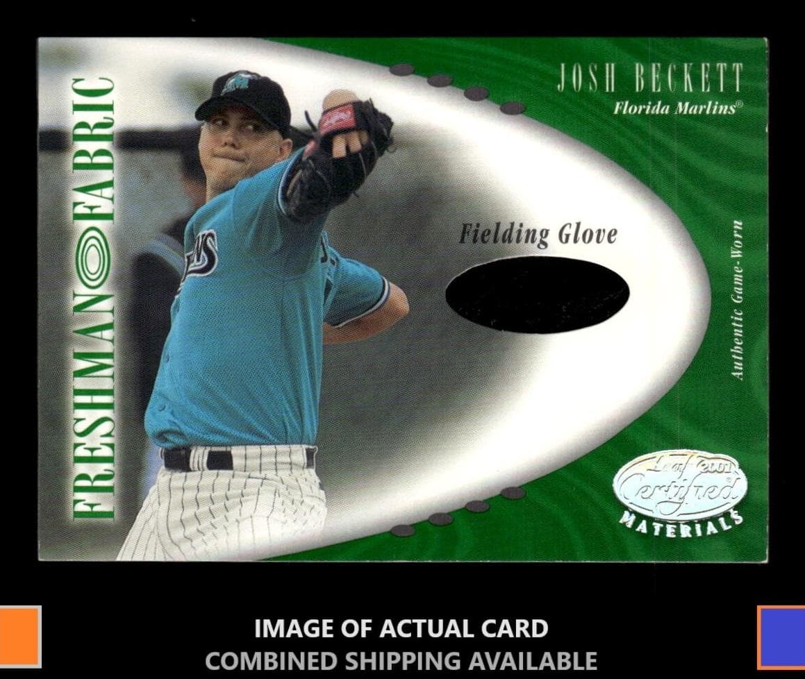 Josh Beckett 2001 leaf