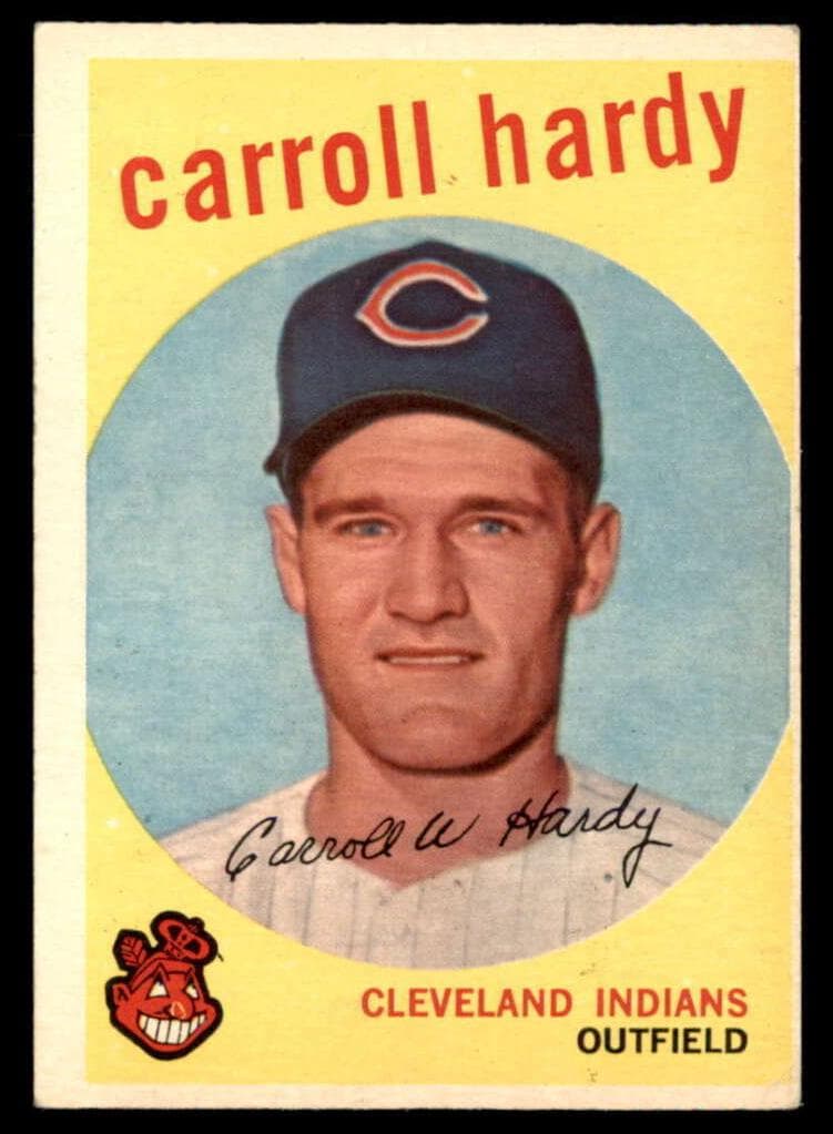 Carroll Hardy 1959 topps Topps