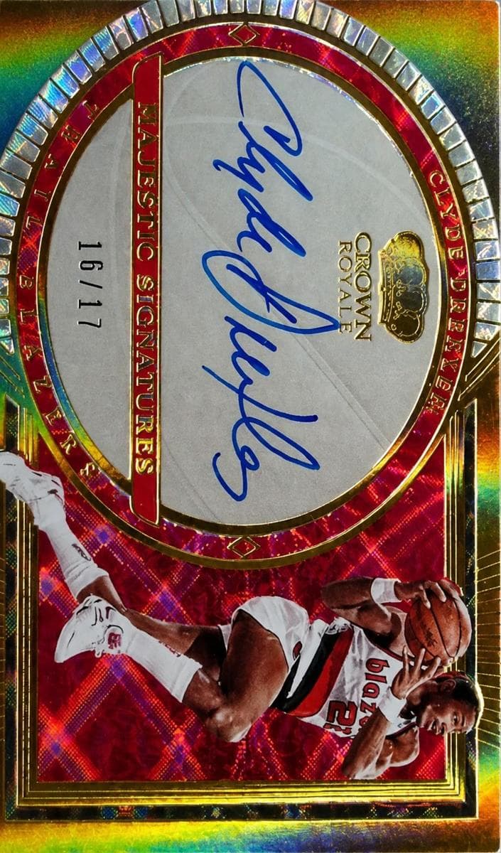 Clyde Drexler 2023 panini Panini Crown Royale